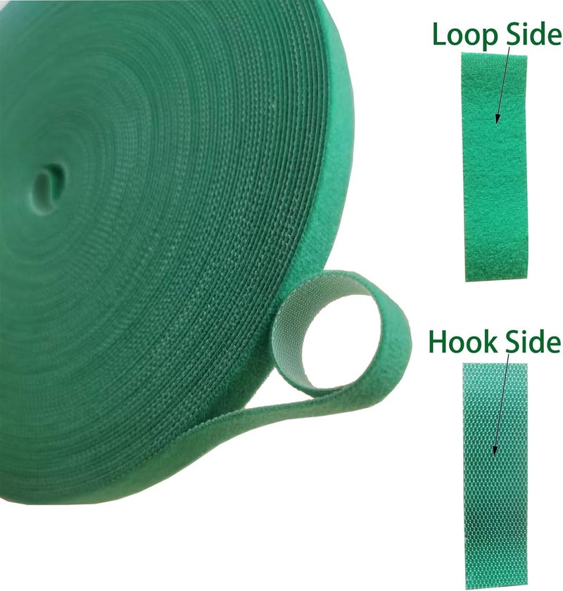 BGCLOUD Store Plant Ties,1/2" 66ft Reusable Plant Tape Adjustable Garden Ties for Supporting Plants Tomatoes Climbing Planters Effective Growing - Image 5
